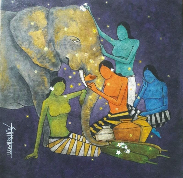 Love Painting by Sujit Giram | ArtZolo.com
