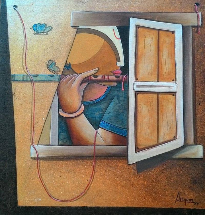 Love Painting by Anupam Pal | ArtZolo.com