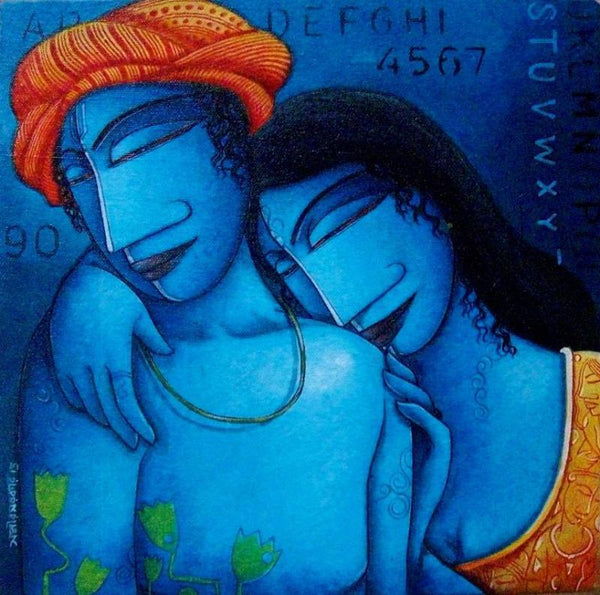 Love Ii Painting by Samir Sarkar | ArtZolo.com
