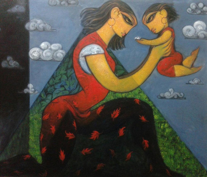 Love Of Nature Painting by Ramesh Gujar | ArtZolo.com