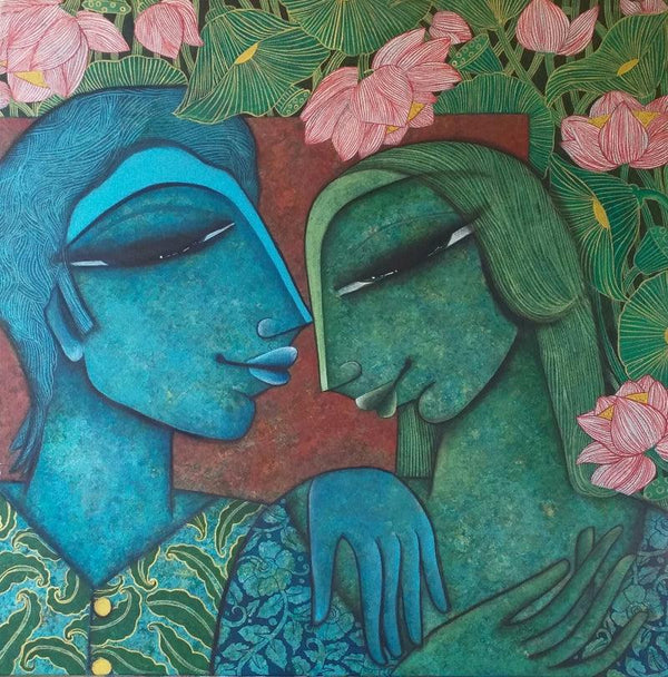 Love Series 2 Painting by Nabanita Konar | ArtZolo.com