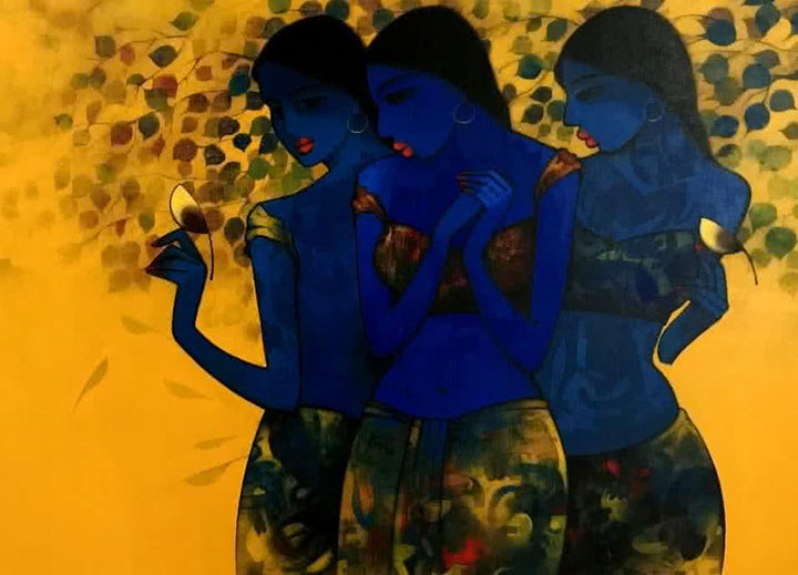Love With Nature 1 Painting by Mukesh Salvi | ArtZolo.com