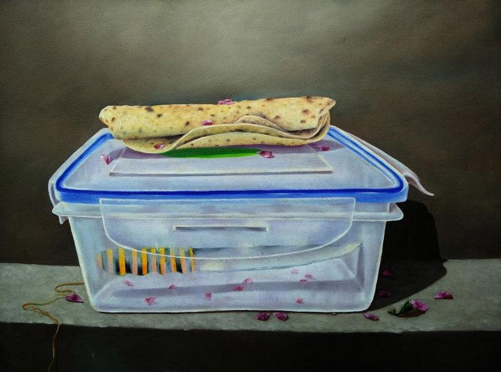 Lunch Box Painting by Sanjay Kumar | ArtZolo.com