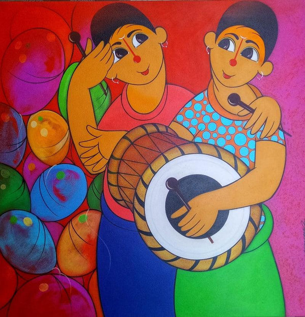 Music Day Painting by Dnyaneshwar Bembade | ArtZolo.com
