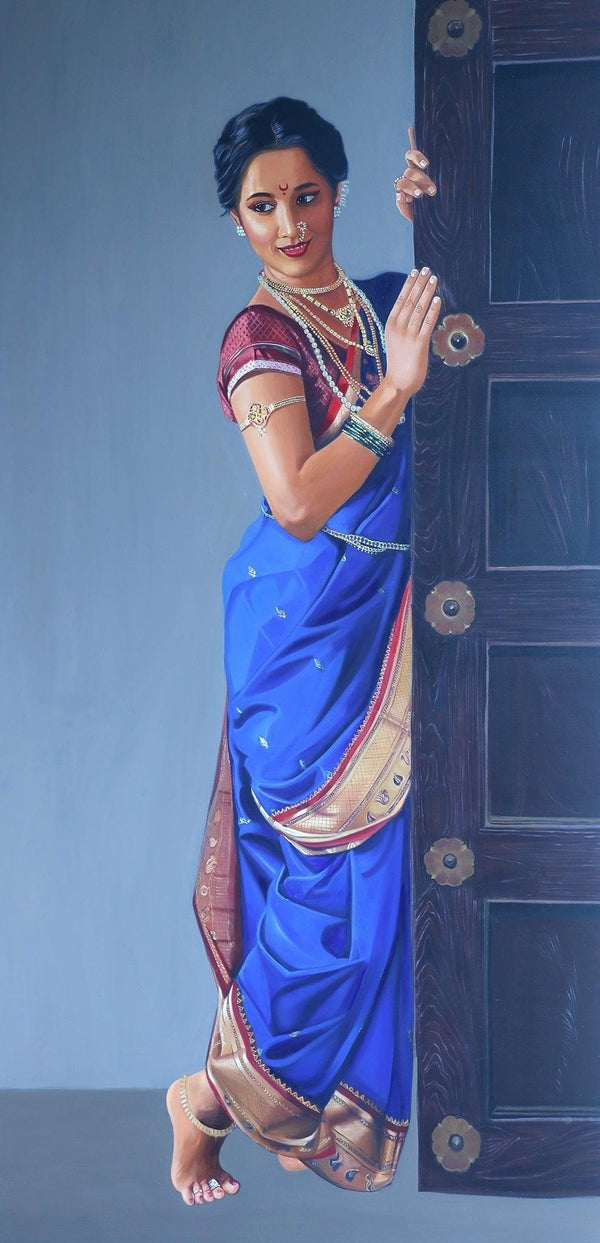Madhurima Painting by Vinayak Takalkar | ArtZolo.com