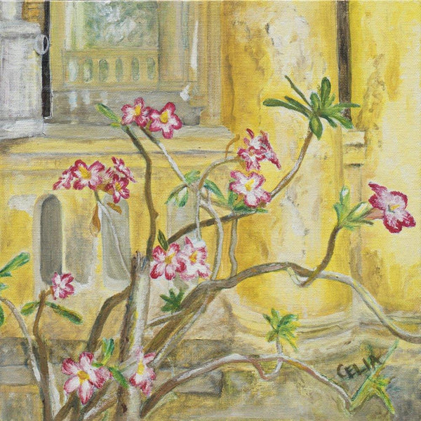 Magenta Mornings Painting by Celia Pillai | ArtZolo.com