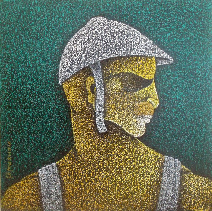 Man Ii Painting by Satyajeet Shinde | ArtZolo.com