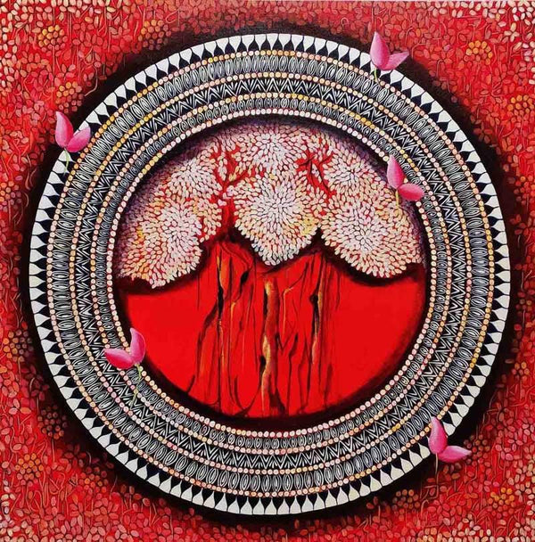 Mandala A Soul Connection 5 Painting by Nitu Chhajer | ArtZolo.com