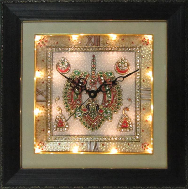 Marble Wall Clock 4 Handicraft by Ecraft India | ArtZolo.com