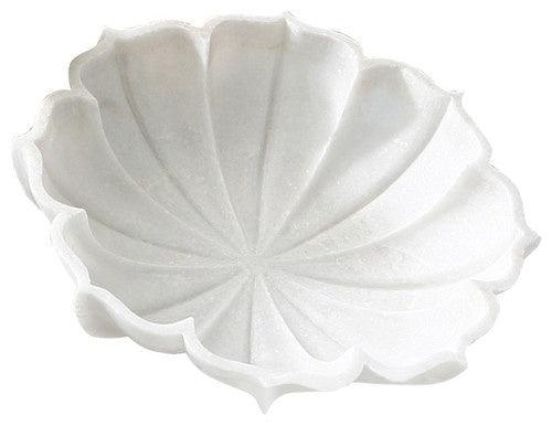 Marble Decorative Lotus Bowl Handicraft by Unknown | ArtZolo.com