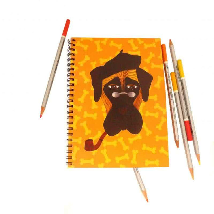 Mastiff Notebook Handicraft by Rithika Kumar | ArtZolo.com