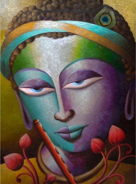 Mayavi 2 Painting by Dhananjay Mukherjee | ArtZolo.com