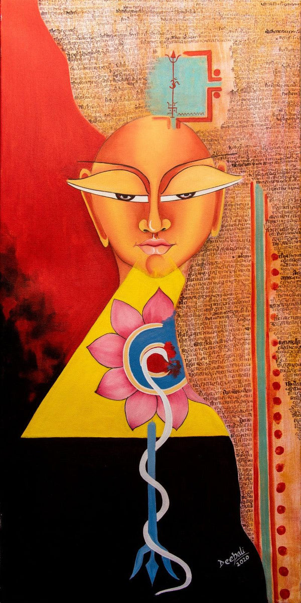 Me And Myself Painting by Deepali Mundra | ArtZolo.com