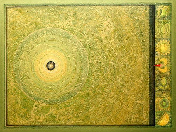 Meditation 92 Painting by Nilesh Nikam | ArtZolo.com