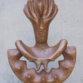 meditation sculpture titled 'Meditation', 12x9x3 inches, by artist Dilip Paul on Bronze