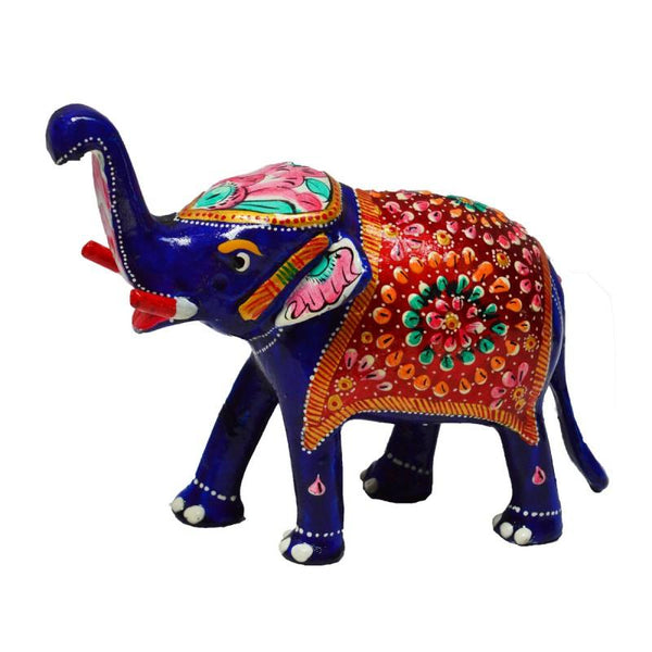 Meenakari Delightful Elephant Handicraft by E Craft | ArtZolo.com