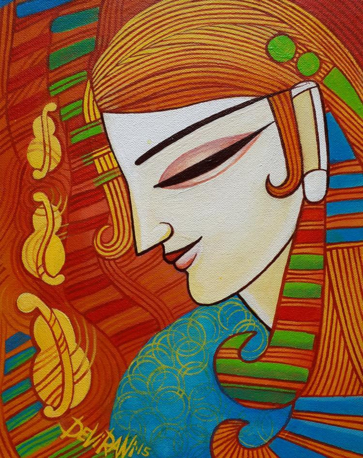 Melody Painting by Devirani Dasgupta | ArtZolo.com