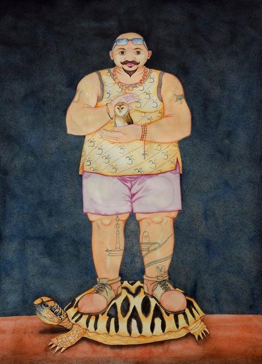 Men Should Be Disturbed To Survive In Th Painting by Sajith Puthukkalavattom | ArtZolo.com