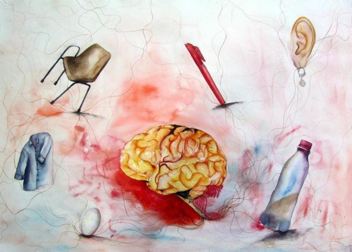 Mental Retardness Painting by Pranita Das | ArtZolo.com