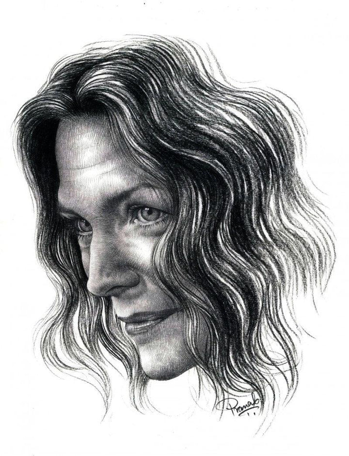 Michelle Pfeiffer Drawing by Pranab Das | ArtZolo.com