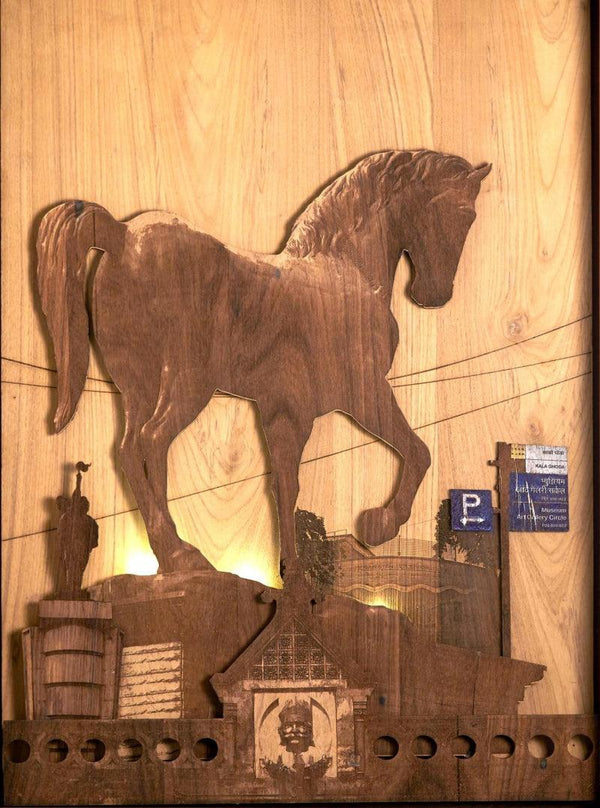 Mid Gallop Sculpture by Shriram Mandale | ArtZolo.com