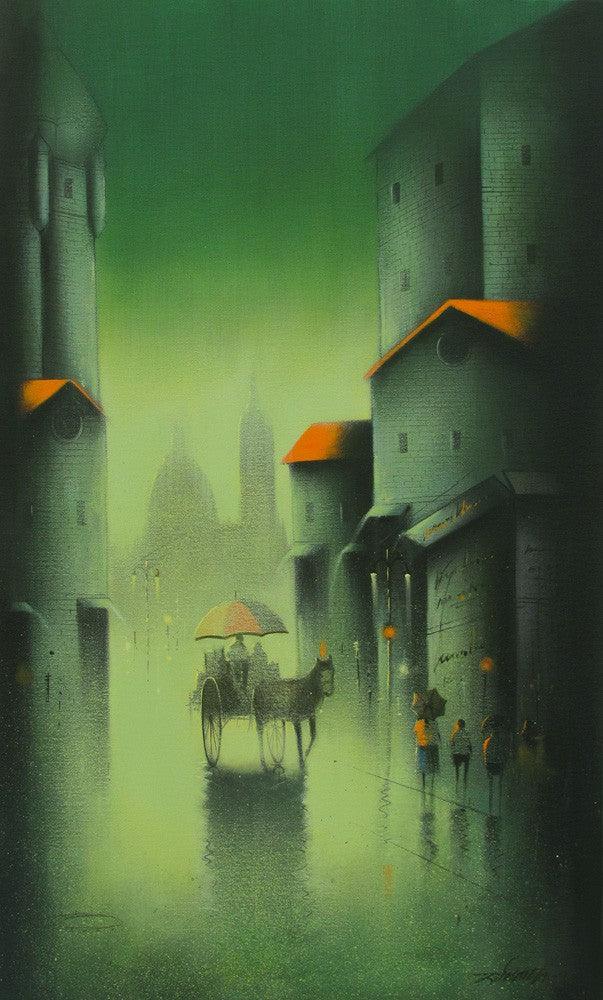 Monsoon In Pune Painting by Somnath Bothe | ArtZolo.com