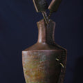contemporary sculpture titled 'Monumenth 5', 24x16x8 inches, by artist Yogesh K Prajapati on Brass