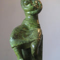 Figurative sculpture titled 'Mother And Child 2', 20x8x9 inches, by artist Shankar Ghosh on Bronze