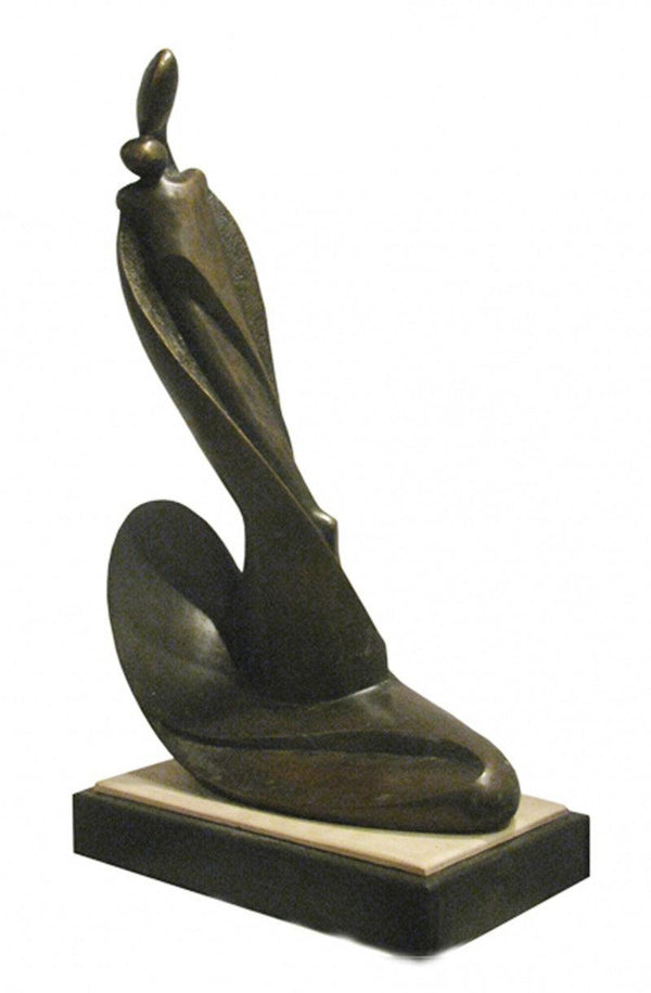 Mother And Child Sculpture by Subrata Paul | ArtZolo.com