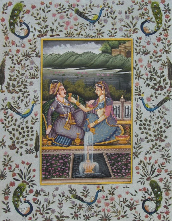 Mughal Traditional Art by E Craft | ArtZolo.com