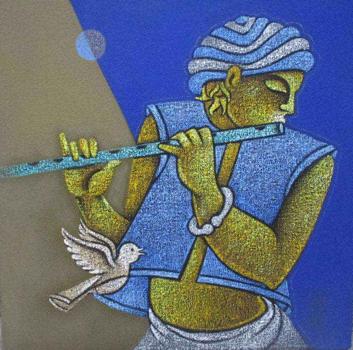 Music Viii Painting by Satyajeet Shinde | ArtZolo.com