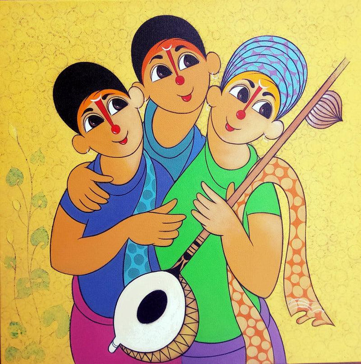 Musical Envoirment Painting by Dnyaneshwar Bembade | ArtZolo.com