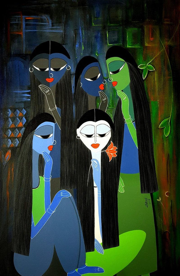 My Hues Painting by Rangoli Garg | ArtZolo.com