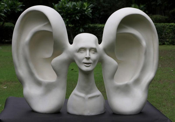 My Voice 2 Sculpture by Vivek Kumar | ArtZolo.com