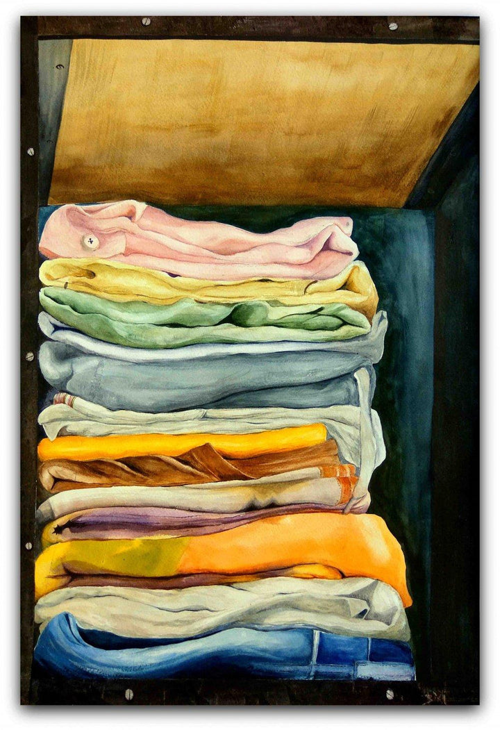 My Cloths Painting by Biki Das | ArtZolo.com
