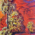Nature acrylic painting titled 'Mysterious Scape', 24x16 inches, by artist Goutam Das on Canvas Board