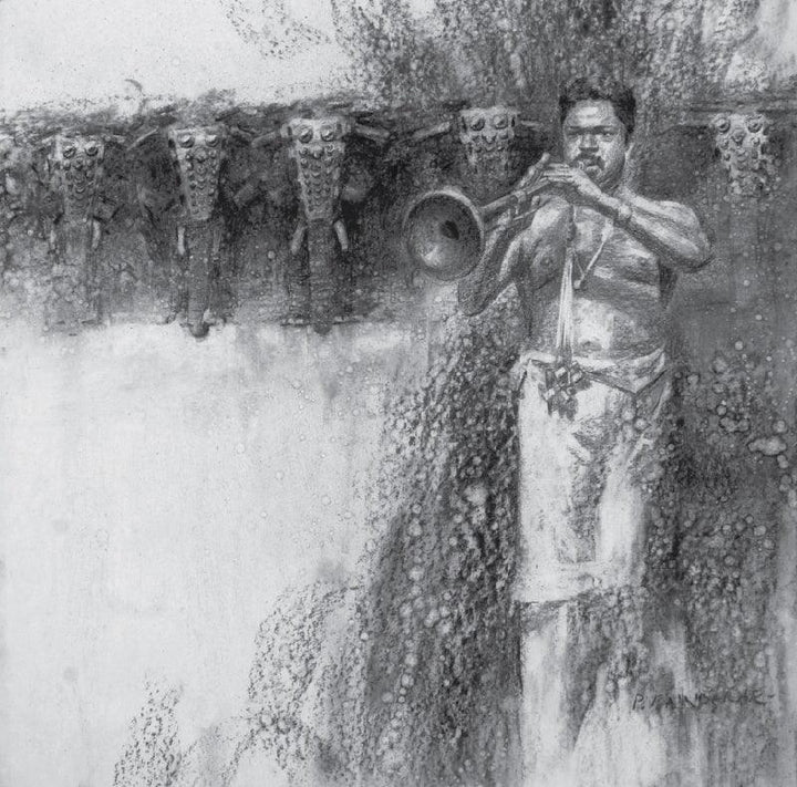 Nagaswaram Drawing by Pankaj Bawdekar | ArtZolo.com