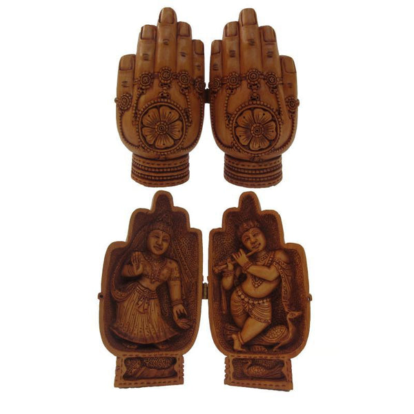 Namastey With Laxmi Ganesha Handicraft by Ecraft India | ArtZolo.com