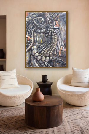 Nandi by artist Suruchi Jamkar displayed in a Designer gallery