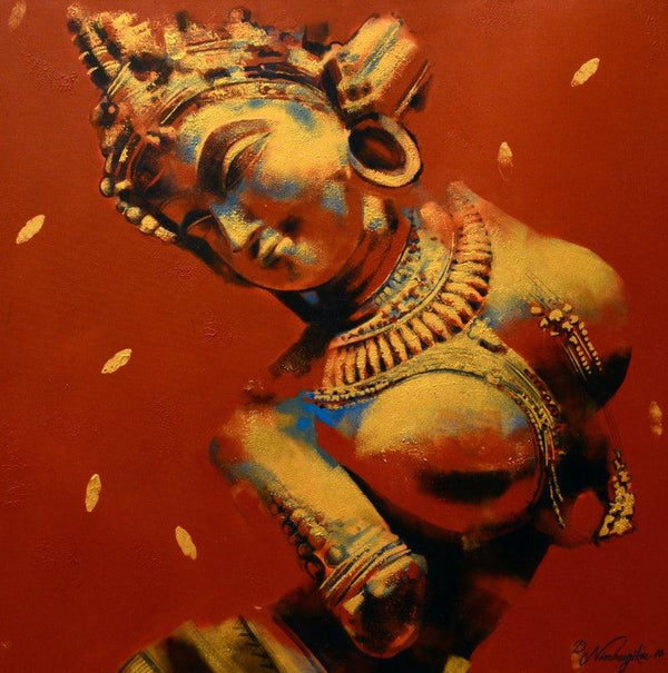 Nartika Painting by Devendra Nimbargikar | ArtZolo.com
