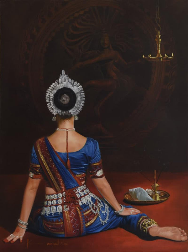 Natraj Painting by Kamal Rao | ArtZolo.com