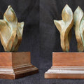 Nature sculpture titled 'Nature 1', 14x10x8 inches, by artist Rajeev Ranjan on Bronze