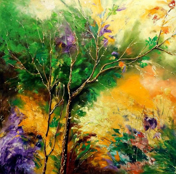 Nature 1 Painting by Bahadur Singh | ArtZolo.com