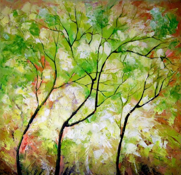 Nature 7 Painting by Bahadur Singh | ArtZolo.com