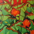 Nature acrylic painting titled 'Nature', 60x36 inches, by artist Sadaf Beg Khan on canvas