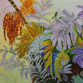 Nature oil painting titled 'Nature', 48x30 inches, by artist Sulakshana Dharmadhikari on Canvas