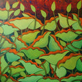 Nature acrylic painting titled 'Nature', 46x35 inches, by artist Sadaf Beg Khan on canvas