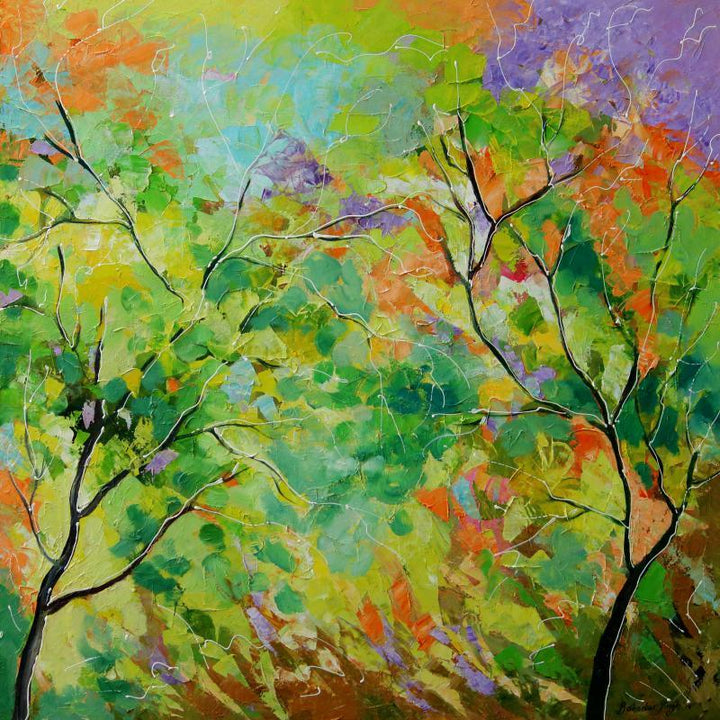 Nature Colors Painting by Bahadur Singh | ArtZolo.com