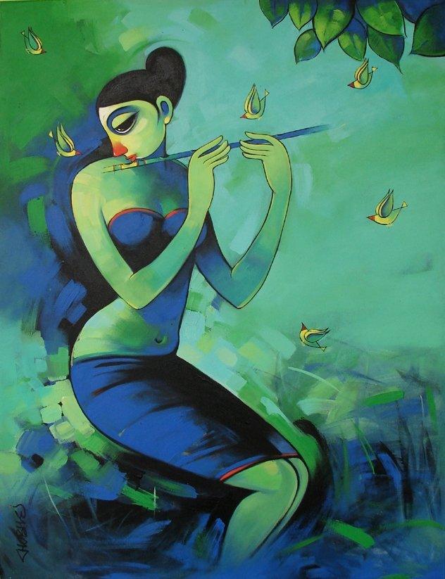 Nature Lover Painting by Navnath Chobhe | ArtZolo.com