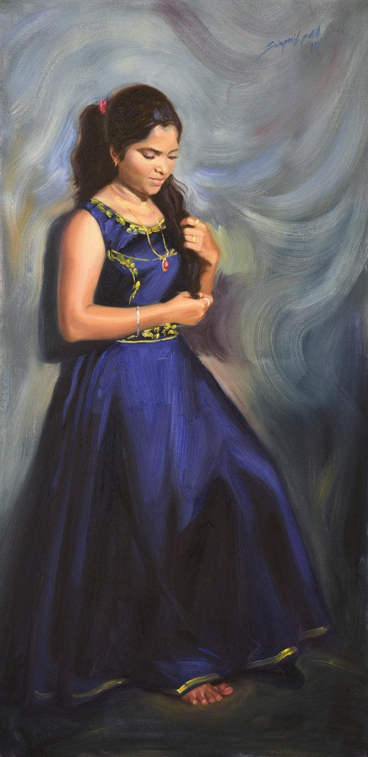Nilmayi Painting by Swapniil Paatil | ArtZolo.com